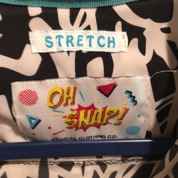 Oh snap ! stretch graffiti men shirt - Picture 2 of 6